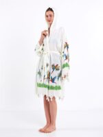 Parrots Hooded Short Pareo