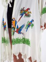 Parrots Hooded Short Pareo