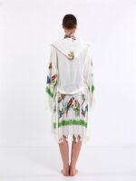 Parrots Kapşonlu Pareo