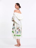 Parrots Kapşonlu Pareo