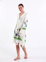 Parrots Kapşonlu Pareo