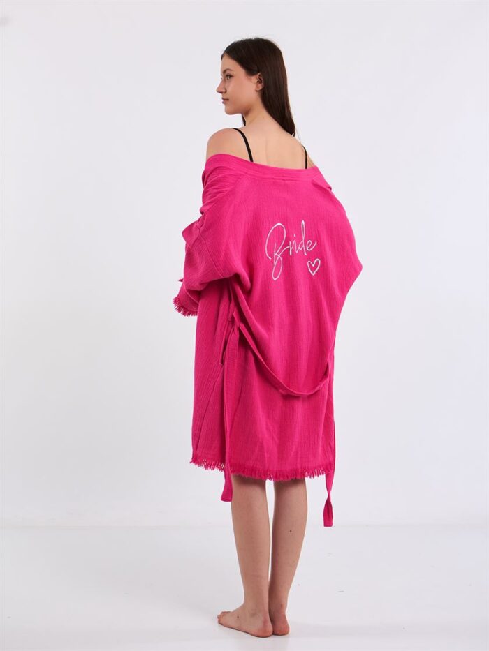 Pembe Bride Kısa Kimono Pembe Bride Kısa Kimono