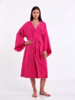 Pink Bride Short Kimono