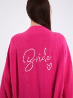 Pink Bride Short Kimono