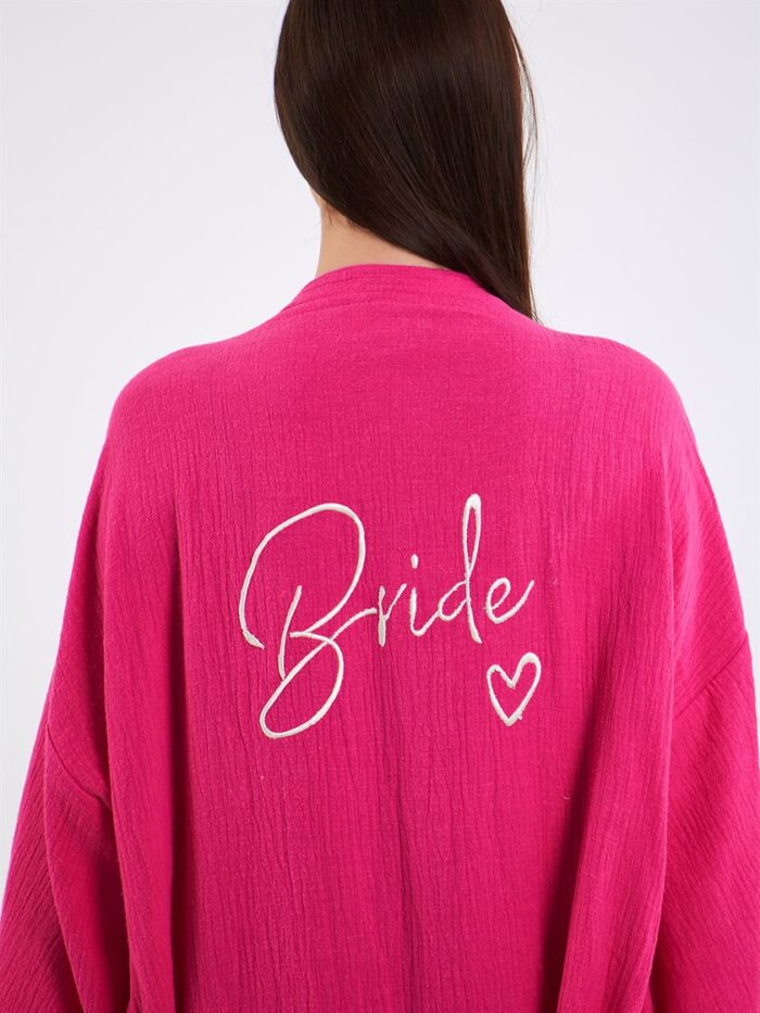 Pink Bride Short Kimono Pink Bride Short Kimono