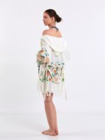 Sea Life Kapşonlu Kısa Pareo