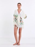 Sea Life Kapşonlu Kısa Pareo