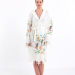 Sea Life Kapşonlu Pareo