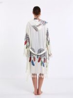 Tribal Kapşonlu Pareo