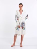 Tribal Kapşonlu Pareo