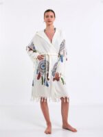 Tribal Kapşonlu Pareo