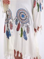 Tribal Kapşonlu Pareo