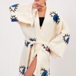 Blue Eye Cotton Muslin Kimono