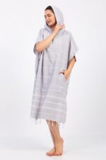 Classic Lines Baumwolle Musselin Surf Poncho