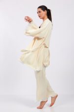 Classic Pamuklu Müslin Kimono Takım - Görsel 15