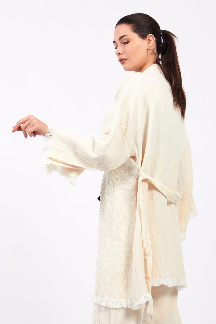 classic-pamuklu-muslin-kimono-takim Classic Pamuklu Müslin Kimono Takım - Görsel 4