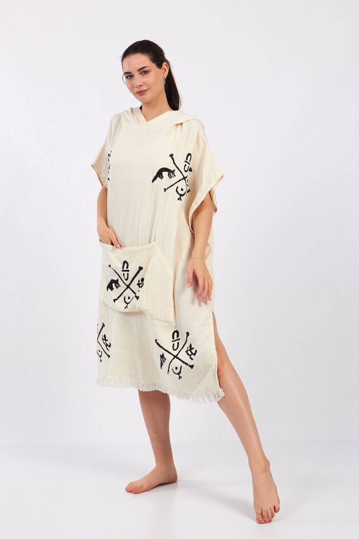 Göbeklitepe Pamuklu Müslin Sörf Pançosu - Görsel 10