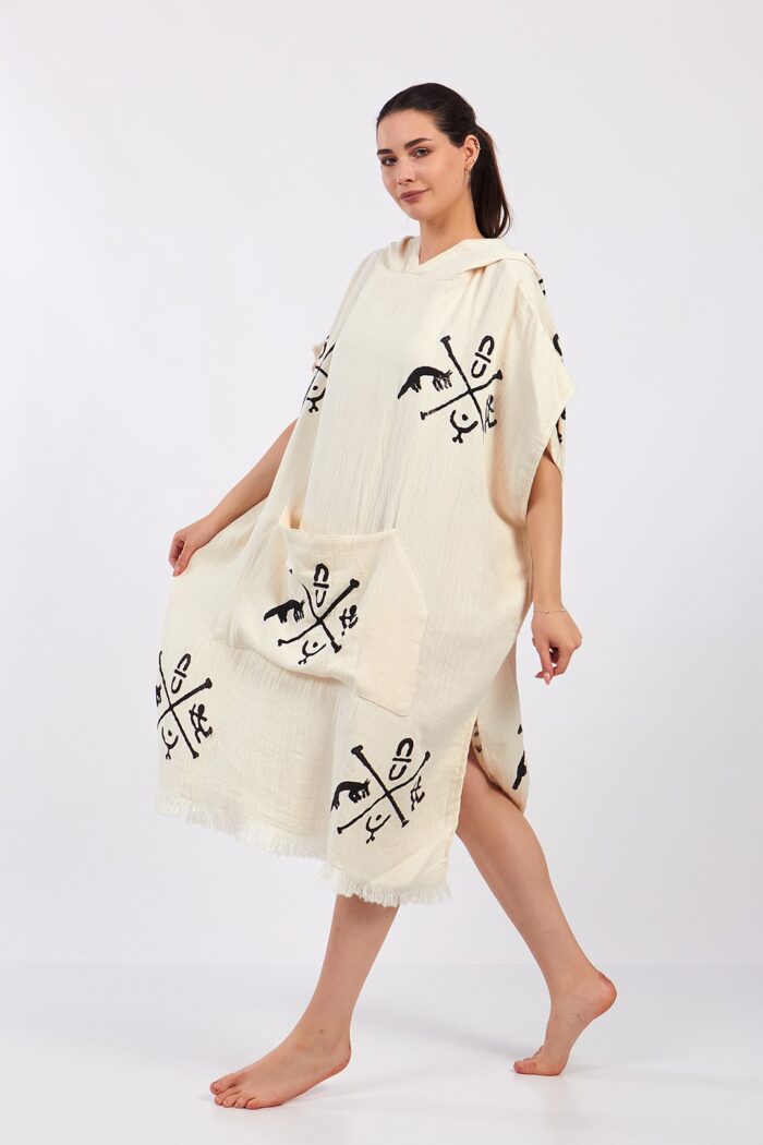 Göbeklitepe Pamuklu Müslin Sörf Pançosu - Görsel 8