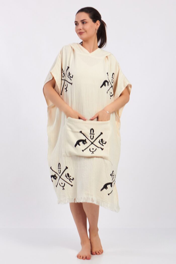 Göbeklitepe Pamuklu Müslin Sörf Pançosu - Görsel 11