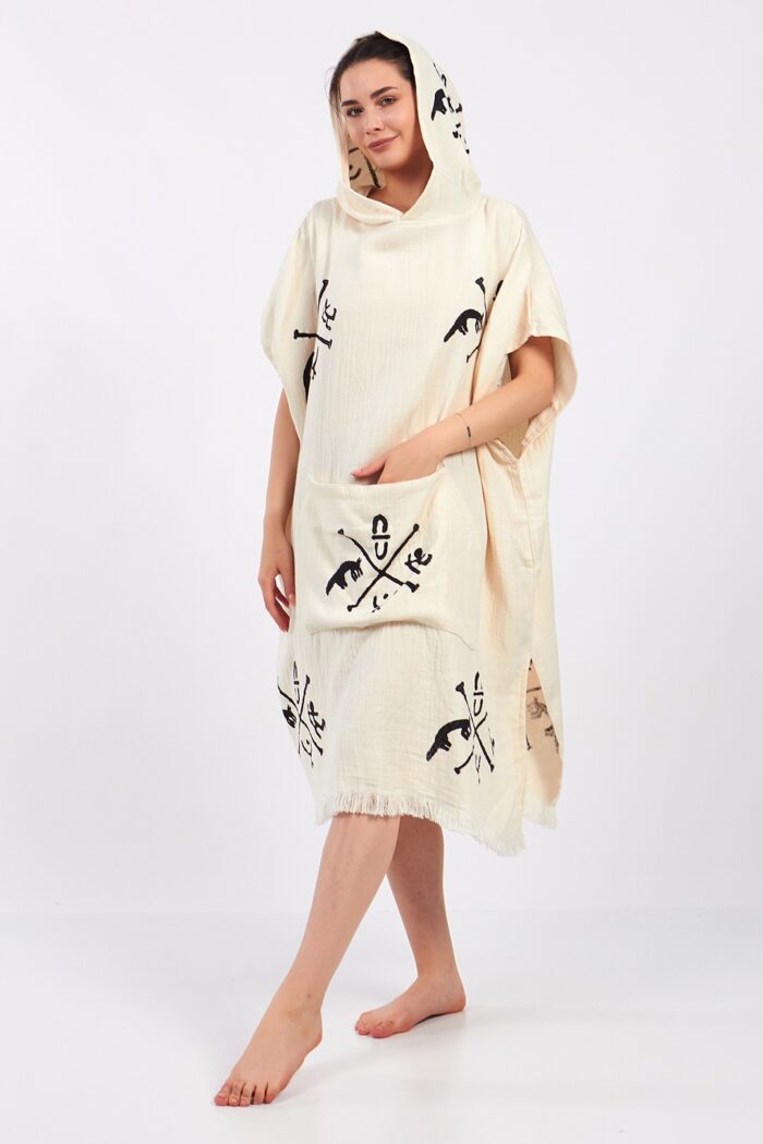 Göbeklitepe Pamuklu Müslin Sörf Pançosu - Görsel 4