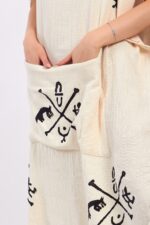 Göbeklitepe Pamuklu Müslin Sörf Pançosu - Görsel 3