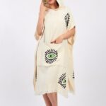 Green Eye Pamuklu Müslin Sörf Pançosu