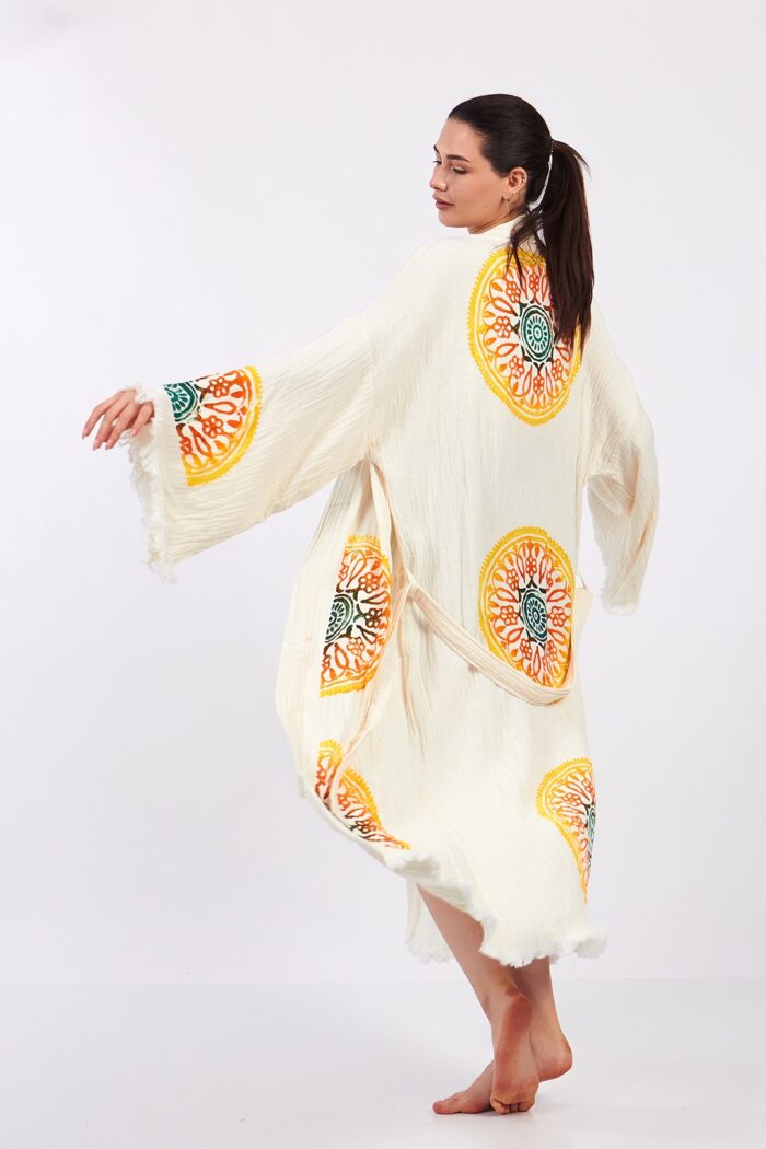 mandala-cotton-muslin-bed Mandala Pamuklu Müslin Bornoz - Image 12