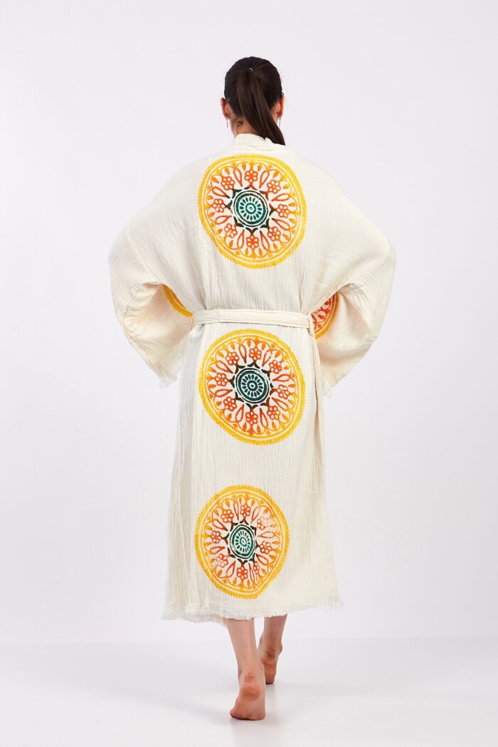 mandala-cotton-muslin-bed Mandala Pamuklu Müslin Bornoz - Image 6