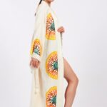 Mandala Cotton Muslin Bathrobe