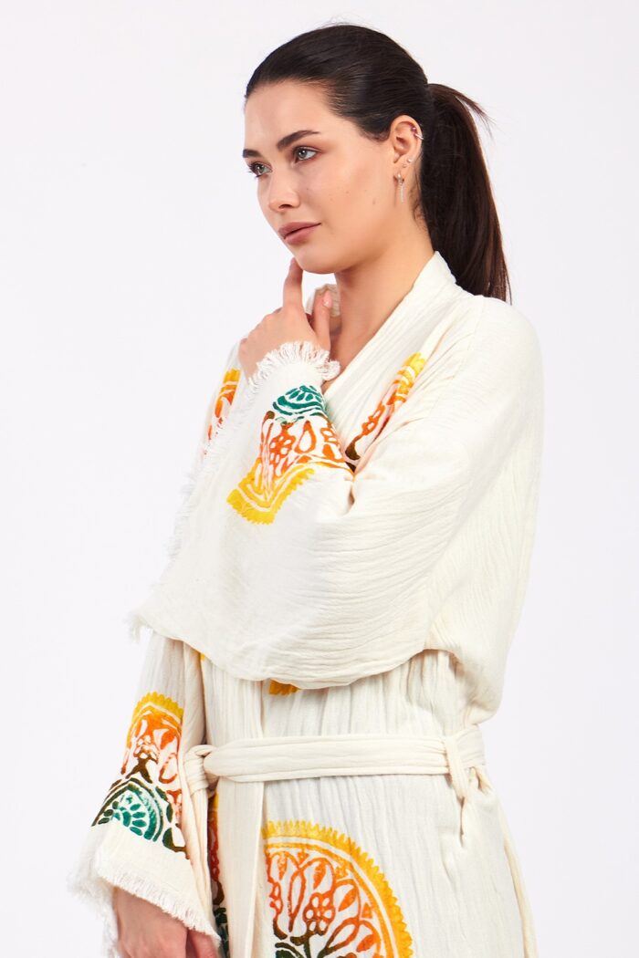 mandala-cotton-muslin-bed Mandala Pamuklu Müslin Bornoz - Image 5