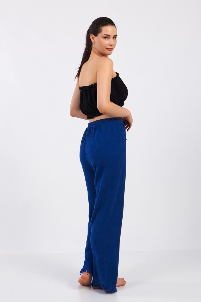 black-cotton-muslin-crop Siyah Pamuklu Müslin Crop - Image 3