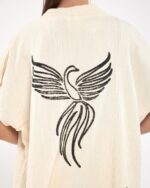 سترة موسلين مع بنطلون أنكا