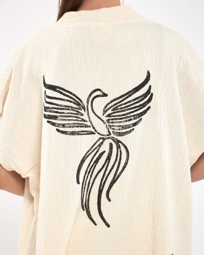 سترة موسلين مع بنطلون أنكا سترة موسلين مع بنطلون أنكا