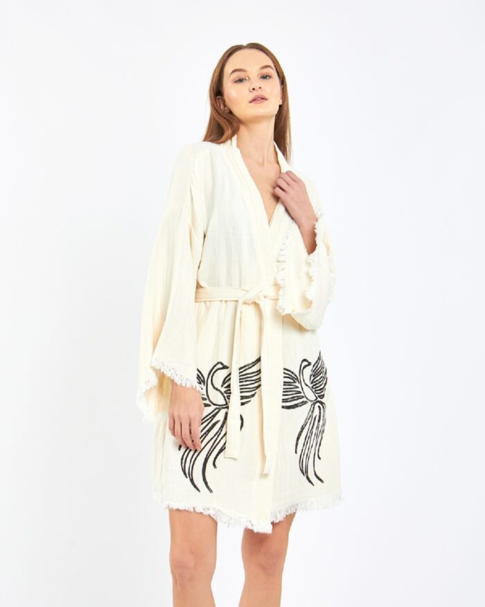 Anka Şortlu Takım Kimono Anka Şortlu Takım Kimono
