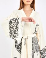 Big Leopard Kimono