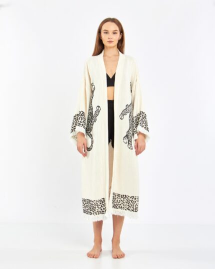 Großer Leoparden Kimono