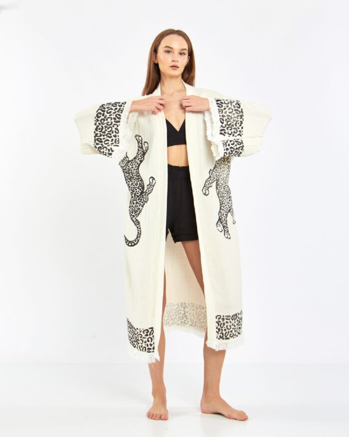 Big Leopard Kimono Big Leopard Kimono