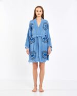 Blue Eye Kısa Blue Kimono