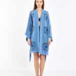 Blue Eye Kısa Blue Kimono