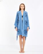 Blue Eye Kısa Blue Kimono