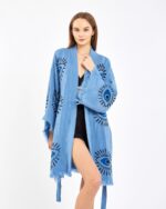 Blue Eye Kısa Blue Kimono