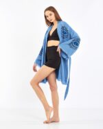Blue Eye Kısa Blue Kimono