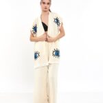 Blue Eye Pantolonlu Müslin Yelek