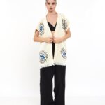 Blue Eye Siyah Pantolonlu Müslin Yelek