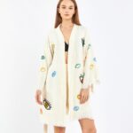 Colorful Eyes Şortlu Takım Kimono