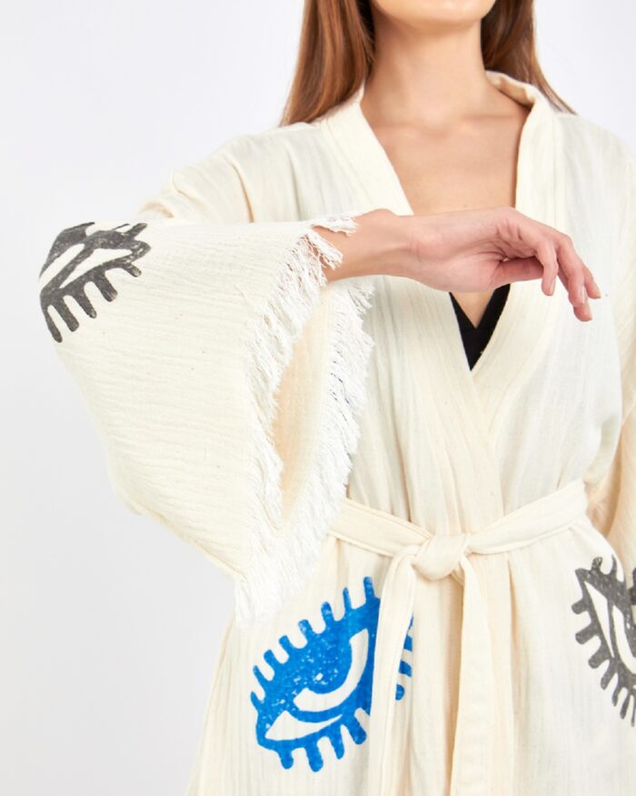 Colorful Eyes Şortlu Takım Kimono Colorful Eyes Şortlu Takım Kimono