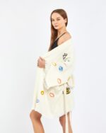 Colorful Eyes Şortlu Takım Kimono