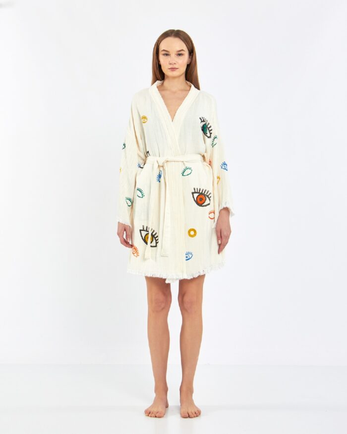 Colorful Eyes Şortlu Takım Kimono Colorful Eyes Şortlu Takım Kimono