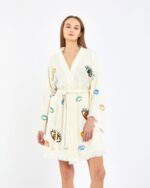 Colorful Eyes Şortlu Takım Kimono