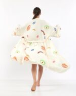 Colorful Little Eyes Kimono